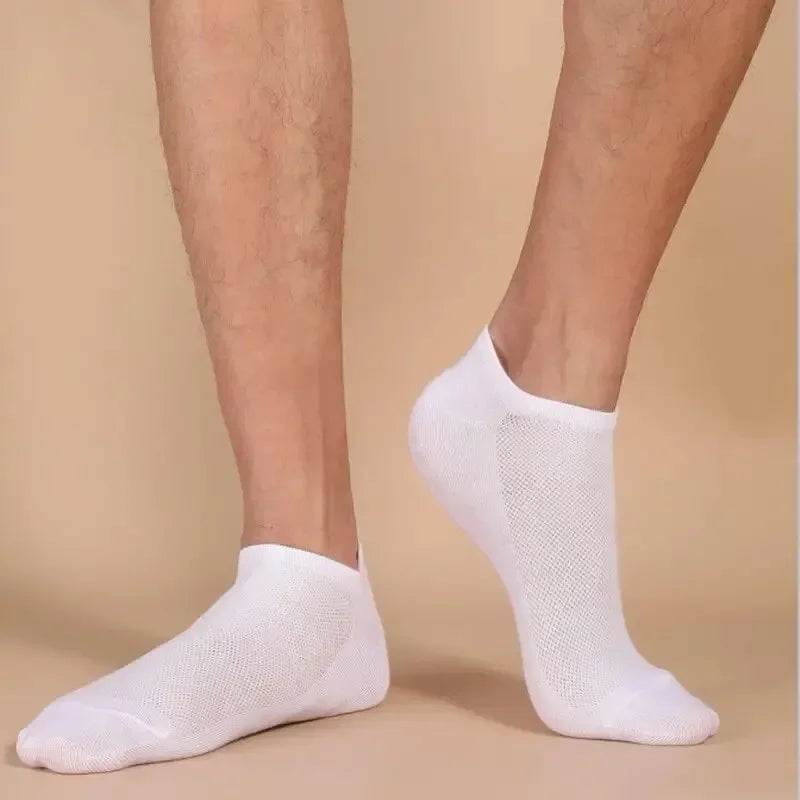 DAH Unisex Boat Socks – Breathable Low-Cut Ankle Socks with Anti-Odor Technology