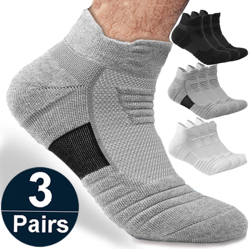 DAH Anti-Slip Football Socks – Breathable Performance Socks for Soccer & Basketball (1/3 Pairs)